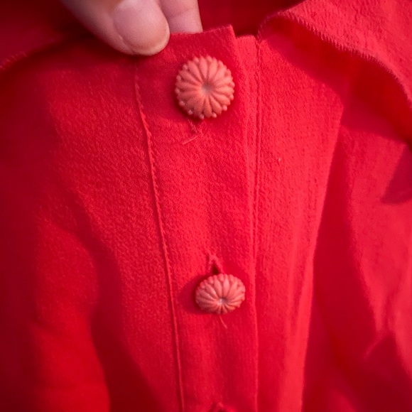 Beautiful Red Odille Blouse from Anthropologie - Picture 4 of 7